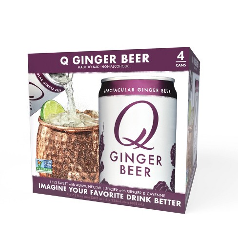 Q Mixers Ginger Beer 4pk 7 5 Fl Oz Cans Target