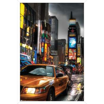 Trends International New York - Times Square Framed Wall Poster Prints