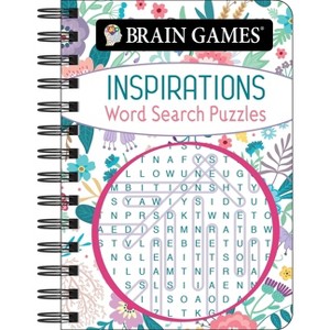 Brain Games - To Go - Inspirations Word Search Puzzles - by  Publications International Ltd & Brain Games (Spiral Bound) - 1 of 1
