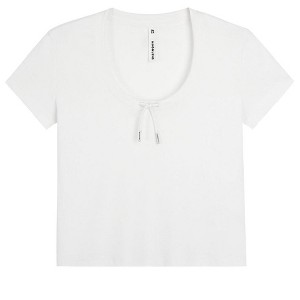Spruce Fashion Drawcord Fitted Tee - 1 of 2