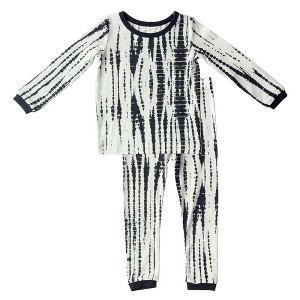 tiny knot co. Toddler Gender Neutral Buttery Soft Durable, Tagless Printed TENCEL Modal Pajama Set - 1 of 4
