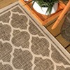 Trebol Moroccan Trellis Textured Weave Indoor/Outdoor Area Rug - JONATHAN Y - image 4 of 4