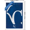 Trends International MLB Kansas City Royals - Logo 25 Framed Wall Poster Prints - 3 of 4