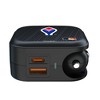 MLB Cooperstown East Teams Text Backdrop 18-Watt 2 in 1 USB A/C Charger - 2 of 3