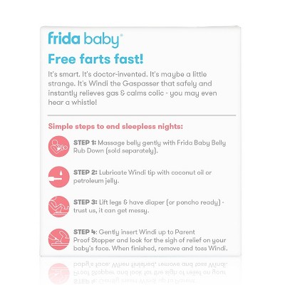 Frida Baby Windi the Gaspasser and Colic Reliever for Babies - 10pc