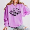 Simply Sage Market Women's Lightweight Garment Dyed Graphic Sweatshirt Soccer Mom Life - 2 of 4