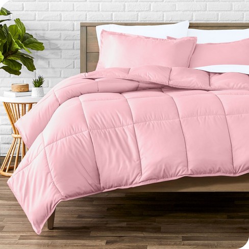 Baby pink twin comforter sale