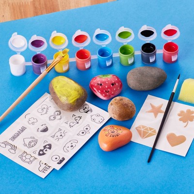 Creativity for Kids Weather-Resistant Hide and Seek Rock Painting Kit