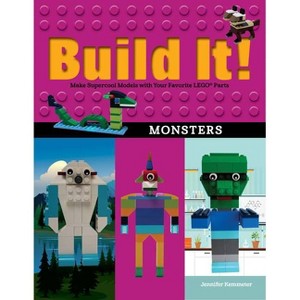 Build It! Monsters - (Brick Books) by Jennifer Kemmeter - 1 of 1