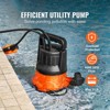 VEVOR Utility Pump, 1 HP, 4000 GPH High Flow, 31 ft Head, Sump Pump Submersible Water Pump Portable Utility Pump with 10 ft Long Power Cord - 3 of 4