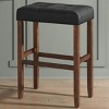 Alaterre Furniture Madison 30in Bar Stool, Walnut - 2 of 4