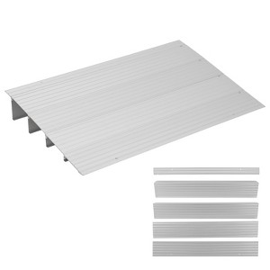 Threshold Ramps for Doorways,Aluminum Entry Threshold Ramp  for Doorways and Raised Landings, Weight Capacity 700 LB - 1 of 4