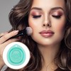 Unique Bargains Teardrop Shape Makeup Brush Cleaning Mat 1 Pc - 2 of 4