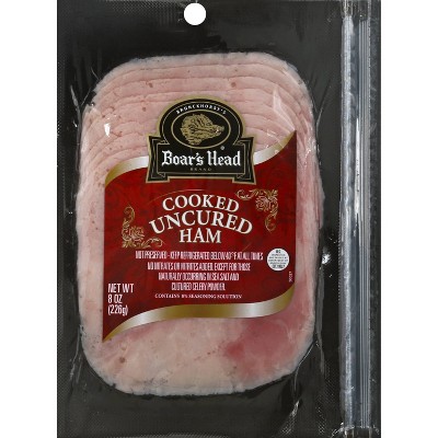 Boar's Head Sliced Cooked Ham - 8oz : Target