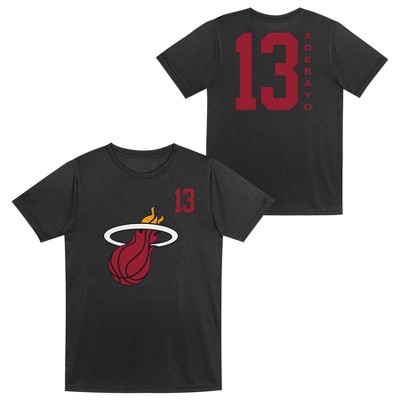NBA Miami Heat Boys' Bam Adebayo Performance T-Shirt