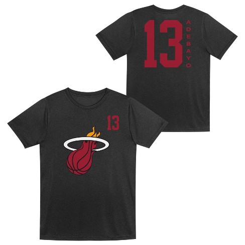 Nba Miami Heat Boys Bam Adebayo Performance T shirt Target