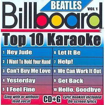 Billboard Karaoke - Billboard Karaoke - Billboard Beatles Top 10 Karaoke Vol 1 (10+10-song CD+G)