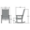 Classic Westport Garden Rocking Chair - highwood
 - 4 of 4