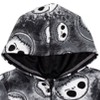 Disney Nightmare Before Christmas Jack Skellington Fleece Zip Up Hoodie Little Kid to Big Kid  - 3 of 4