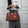 MKF Collection Aubrey Color Block Women's Satchel Bag by Mia K - 3 of 4
