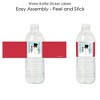 Big Dot of Happiness Let It Snow - Snowman - Christmas or Holiday Party Water Bottle Sticker Labels - Set of 20 - 2 of 4