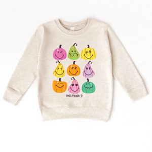The Juniper Shop SmileyWorld Bright Pumpkins Chart Toddler Sweatshirt - 1 of 4