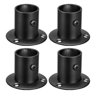 Unique Bargains Stainless Steel Adjustable Corrosion Resistance Rod Holder Support Brackets - 1 of 4