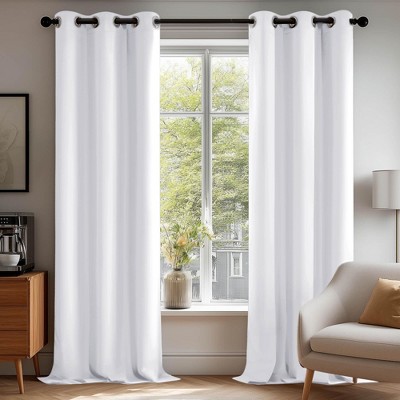 Deconovo Grommet Blackout Curtains, 2 Panels, OEKO-TEX Certified