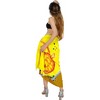 LA LEELA Women's Summer Bikini Wraps Beach Wrap Swimwear Sarong Cover up Skirt Bathing suit Swimsuit Pareo for Women One Size Yellow, Turtle - 3 of 4
