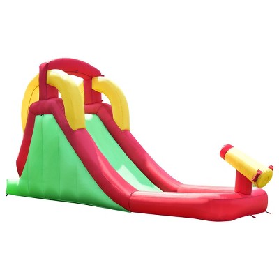 Costway Inflatable Moonwalk Water Slide Bounce House Bouncer Kids Jumper Climbing