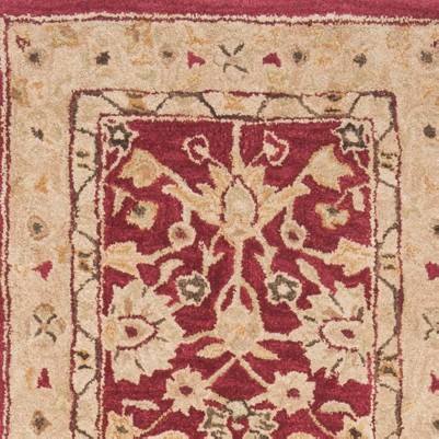 red/ivory