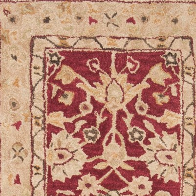 red/ivory