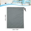 Unique Bargains Tear-Resistant Waterproof Cloth Laundry Bag with Drawstring for Traveling 2 Pcs - 2 of 4