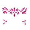Unique Bargains Elegant Face Rhinestone Stickers 1 Pc - 3 of 4