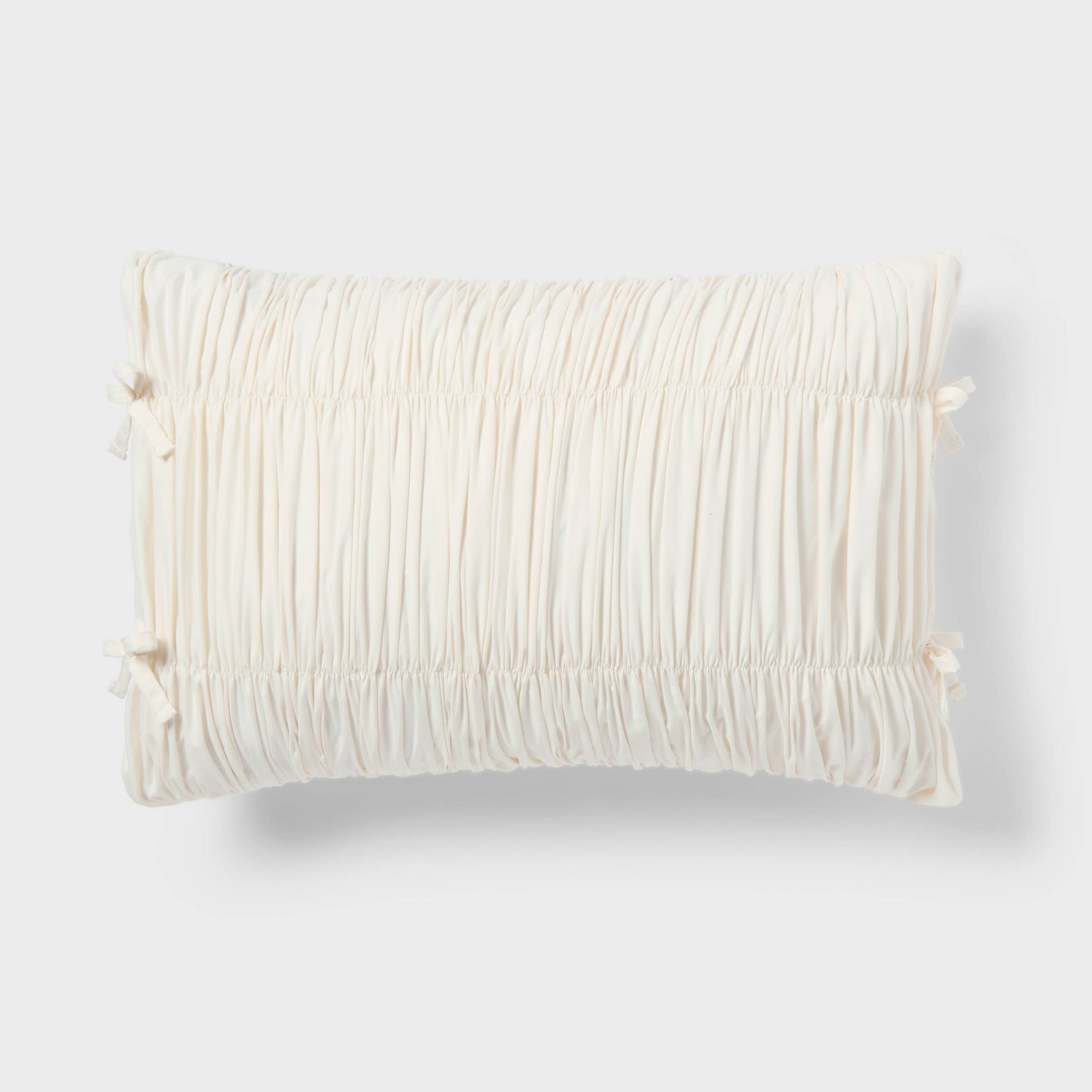 Standard Ruched Pillow Sham for College - Room Essentials™