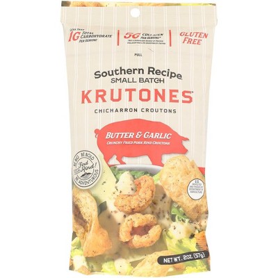 Southern Recipe Small Butter and Garlic Croutons - 6 pack, 2 oz