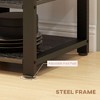 MOEPISY Gray Bakers Racks for Kitchens with Storage - 3 of 4
