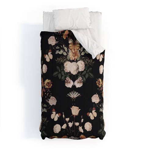 Deny Designs Twin/ Twin Extra Long Emanuela Carratoni Spring Floral Geometry Comforter and Pillow Sham - image 1 of 4