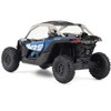 Can-Am Maverick X3 X RS Turbo RR Intense Blue and Chalk Gray with Driver Figure 1/32 Diecast Model by BRP Models - 3 of 4