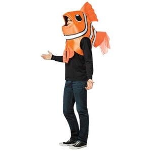 Imposta Costumes Adult Clown Fish Costume Bodysuit Orange One Size - 1 of 1