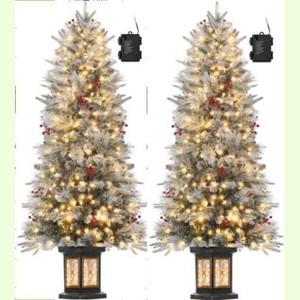 4.5ft Artificial Christmas Tree - 1 of 4