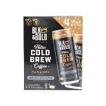 BLK & Bold Smoove Operator Caramel Nitro Cold Brew Coffee Cans - 4pk/7.5 fl oz
