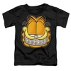 Toddler Boys' Garfield Nice Grill T-Shirt Black - 2 of 4
