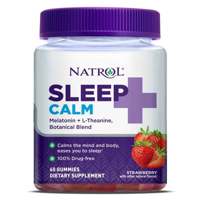 Natrol Sleep + Calm Gummies - 60ct