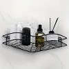 Wall Mounted Bathroom Shelf, Shower Caddy Rack, No Punching Triangle Storage Rack For Bathroom Kitchen, Bathroom Accessories - 3 of 4