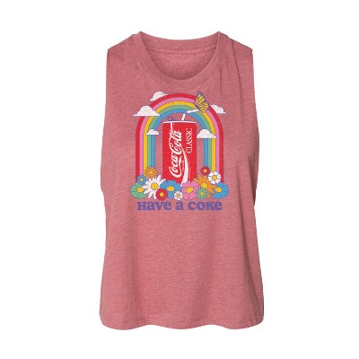 Women's - Coca-Cola - Have A Coke Rainbow Graphic Racerback Tank