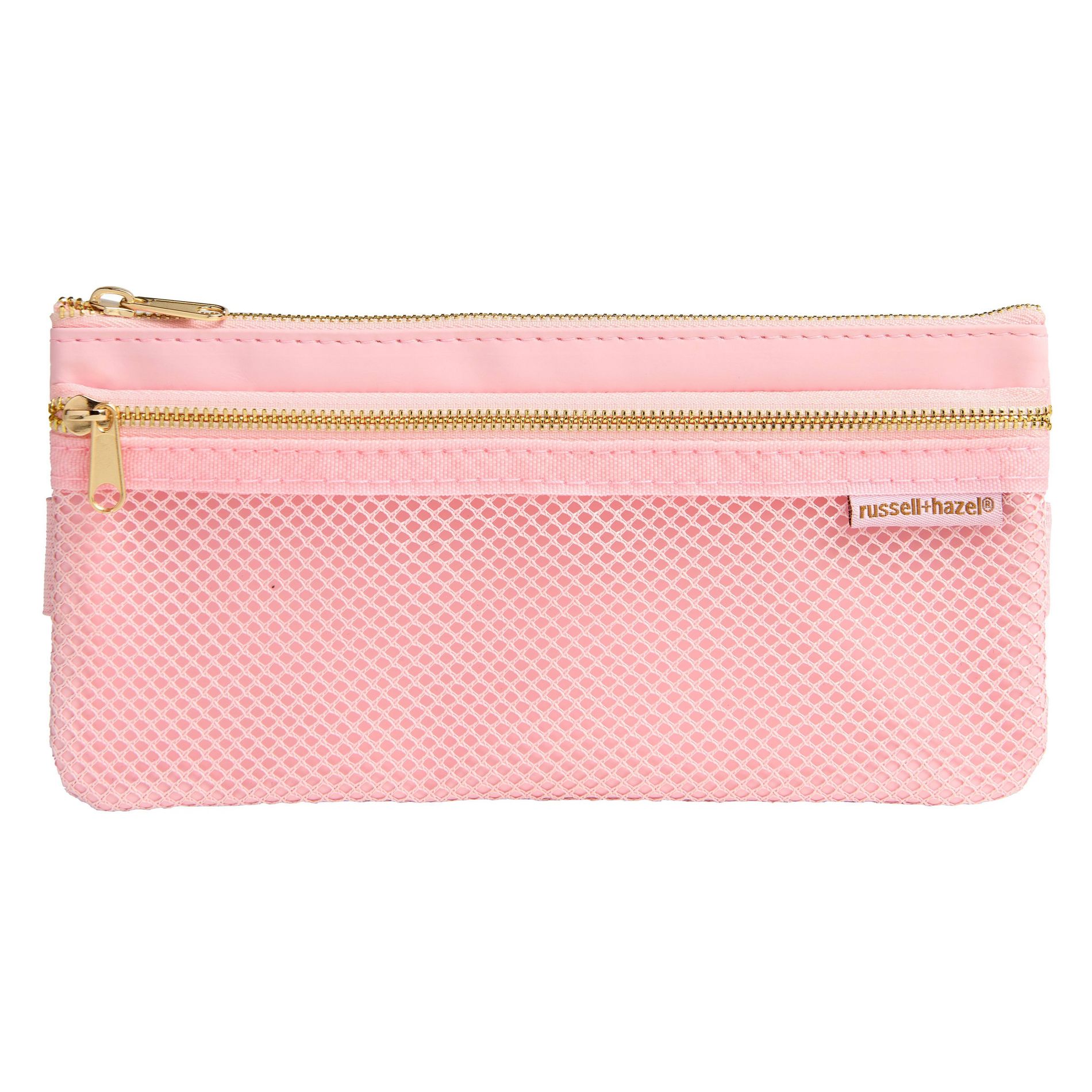 russell+hazel 8.25"x3.625" Pencil Pouch Consciously Curated Blush