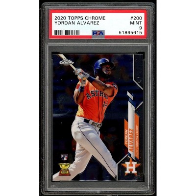 Yordan Alvarez Rookie Auto Refractor Topps Chrome #RDUSA-YA GRADED MINT BGS 9 shops RC