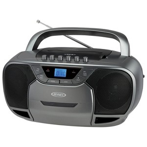 JENSEN® CD-590 1-Watt Portable Stereo CD and Cassette Player/Recorder with AM/FM Radio and Bluetooth® - 1 of 4