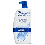 Head & Shoulders Anti-Dandruff Treatment, Classic Clean for Daily Use, Paraben-Free 2-in-1 Shampoo and Conditioner - 28.2 fl oz